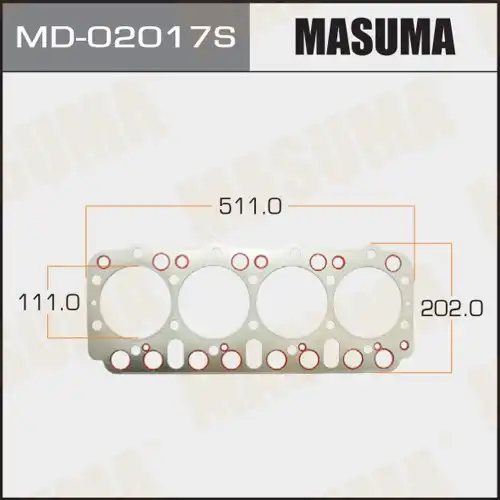 ДЕТАЛЬ MD02017S MASUMA