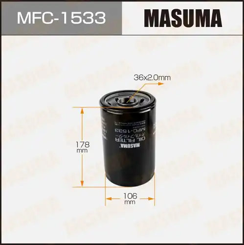 Фильтр масляный MASUMA MFC1533