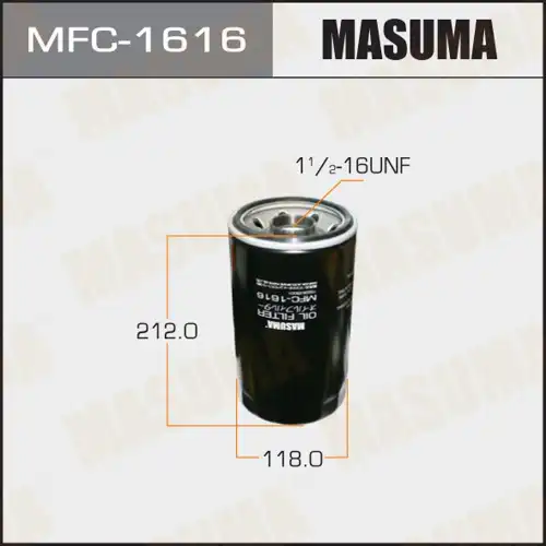 Фильтр масляный MASUMA MFC1616