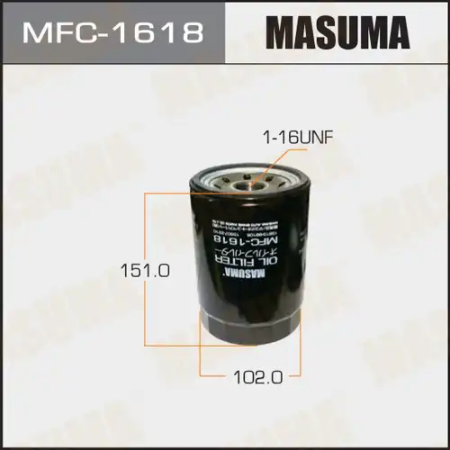 Фильтр масляный MASUMA MFC1618