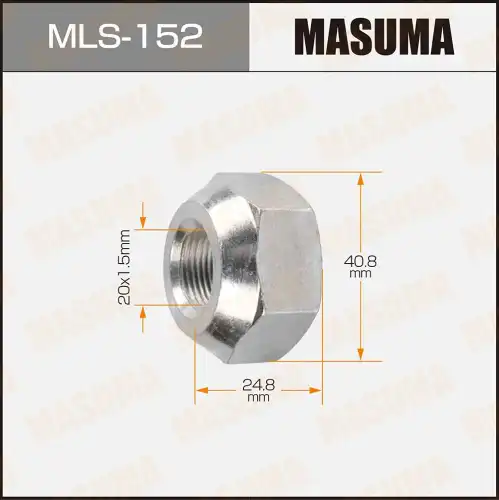 Гайка автомобильная MASUMA MLS152