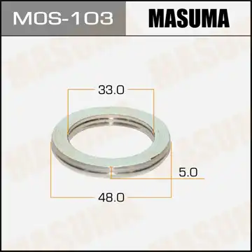 Прокладка коллектора MASUMA MOS103