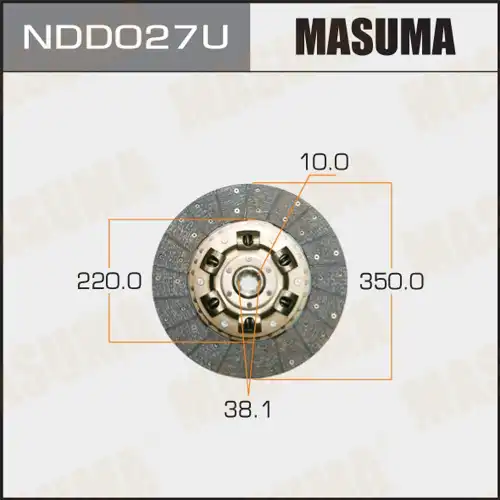 Диск сцепления MASUMA NDD027U