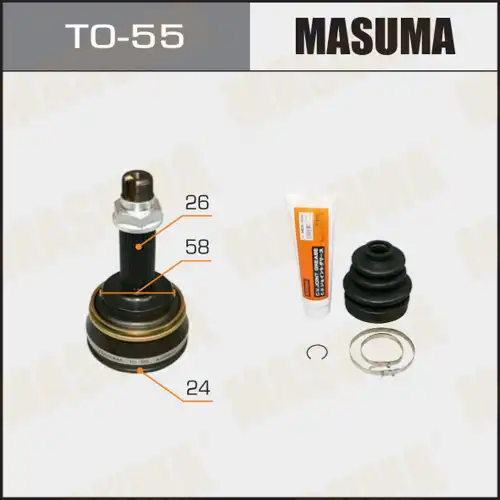 ШРУС MASUMA 24X58X26 (1/6) TO55