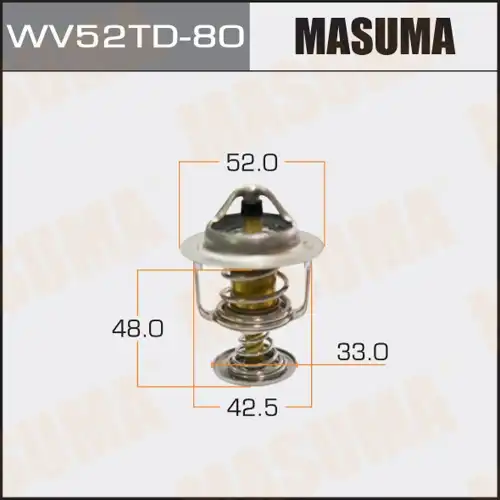 Термостат системы охлаждения MASUMA WV52TD80