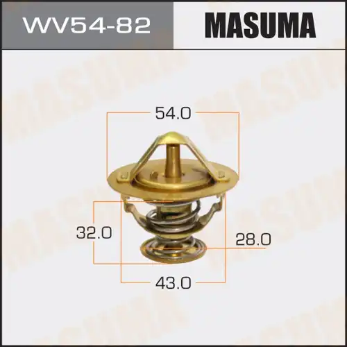 Термостат системы охлаждения MASUMA WV54-82