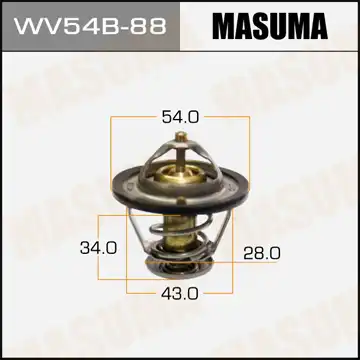 Термостат системы охлаждения MASUMA WV54B88