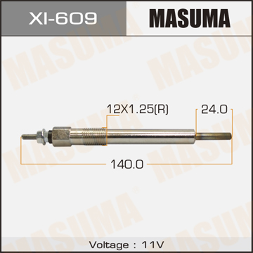 Свеча накаливания MASUMA XI-609