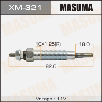 Свеча накаливания MASUMA XM-321