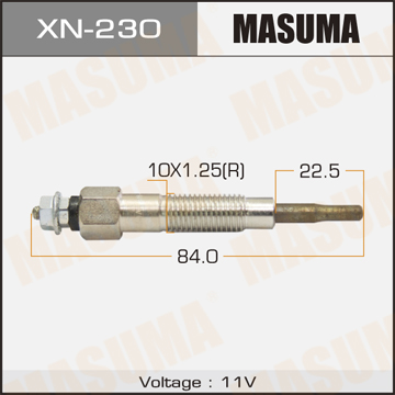Свеча накаливания MASUMA XN230