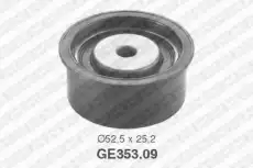 ролик обводной ремня ГРМ!\ Opel Astra/Corsa 1.4-1.8 92> GE353.09 SNR