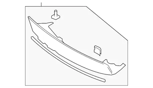 EXTENSION,RR BUMPER 7186080J10DNZ SUZUKI