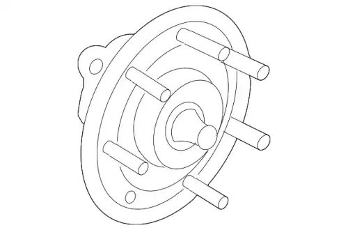 Ступица FORD 7L3Z-1104-A
