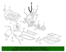 3M4Z6020BA GASKET FORD