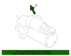 Шпилька W715721-S437 FORD