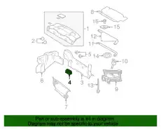Держатель 5R3Z54310D12AAA FORD