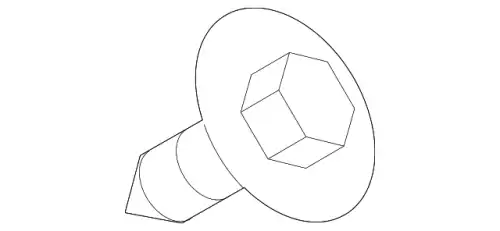 Болт W505424-S439 FORD