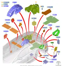 Палец W707889-S300 FORD