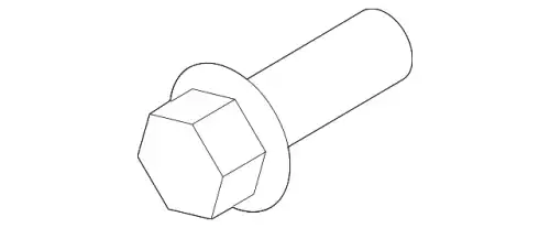 Болт W505433S439 FORD