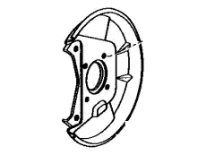 КРЫШКА ТОРМ.ДИСКА 47781-42040 TOYOTA / LEXUS