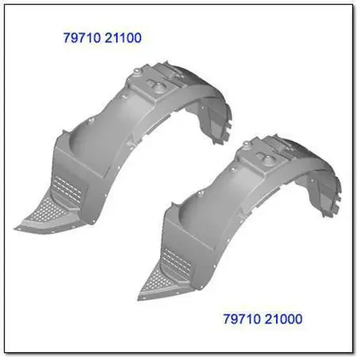 Подкрылок SSANGYONG &nbsp;/ KGM 7971021000