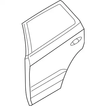 ДВЕРЬ 770032B020 MOBIS