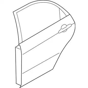 панель двери/panel assy-rr dr rh 770042F210 MOBIS