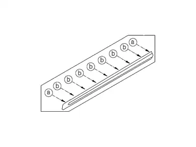  877602B010CA MOULDING FR BUMPER MOBIS