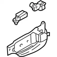 Ручка двери HYUNDAI / KIA 0K53B59330AGE