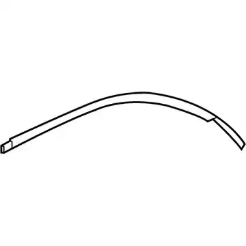 молдинг двери/tape-rr dr black frame upr 863822F201 MOBIS