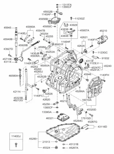 болт м8 1123308306P HYUNDAI
