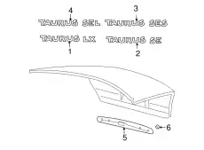 Лампа 4F1Z13B482BAJ FORD