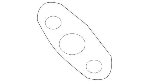 ПРОКЛАДКА КЛАПАНА EGR (E6AZ9D476B) FORD