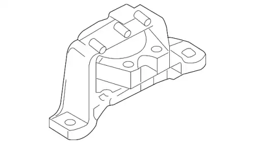 Подушка крепления двигателя MAZDA BCM439060D