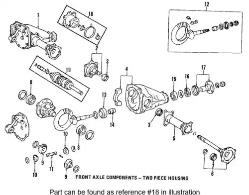 JOINT SET, FR AXLE I 43403-26010 TOYOTA / LEXUS