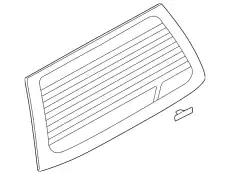 СТЕКЛО БАГАЖНОЙ ДВЕРИ 5805A052 MITSUBISHI