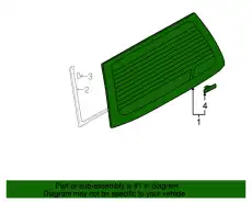 СТЕКЛО БАГАЖНОЙ ДВЕРИ 5805A051 MITSUBISHI