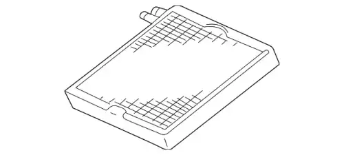 Испаритель кондиционера MITSUBISHI 7801A639