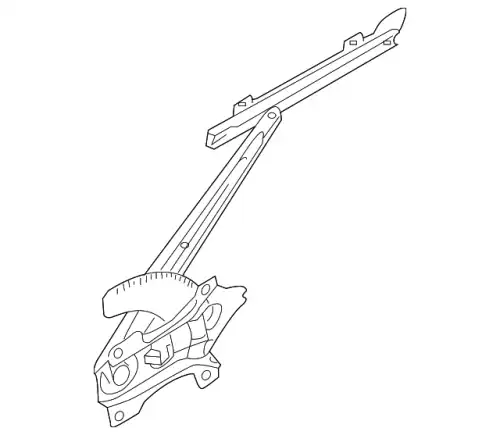 Стеклоподъемник  MITSUBISHI 5743A066
