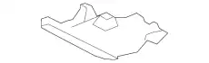 5379A092 COVER,ENG ROOM UNDER,CTR MITSUBISHI
