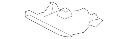 5379A092 COVER,ENG ROOM UNDER,CTR MITSUBISHI