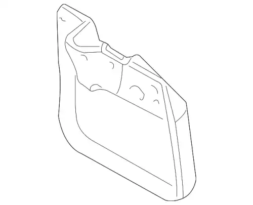 MR109282 БРЫЗГОВИК ПЕРЕД ПРАВ MITSUBISHI