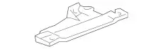 ПЛАСТИНА ЗАДНЕГО БАМПЕРА MR982661 MITSUBISHI