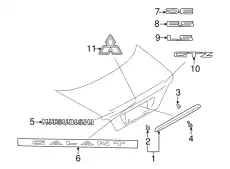  ВИНТ MF453107 MITSUBISHI
