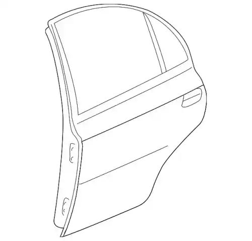 панель двери/door-assy rr.rh 0K32B72020D MOBIS