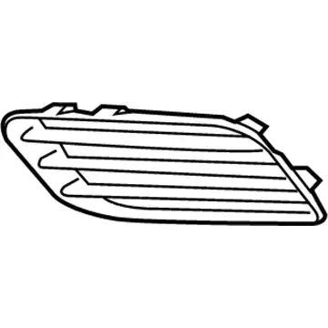 Решетка бампера GM 25980484