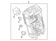 Предохранитель 20A желтый 12004009 GM