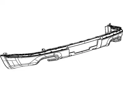  БАМПЕР 68111467AA CHRYSLER