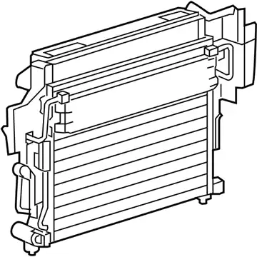 Конденсер 55116928AA CHRYSLER