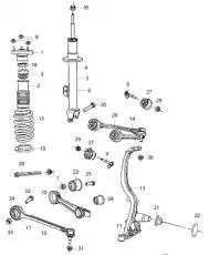 Рычаг подвески CHRYSLER 68002123AC